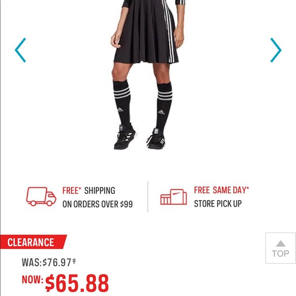 Adidas 3 Stripe Dress - NWT - Picture 5 of 5